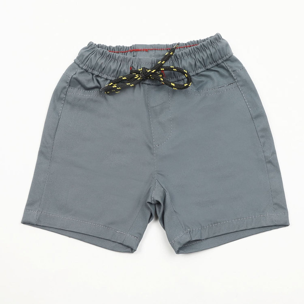Boys Cotton Short - Grey, Boys Shorts, Chase Value, Chase Value