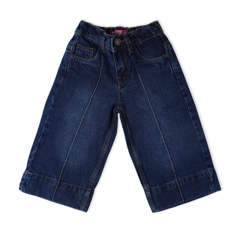 Eminent Girls Denim Capri Pant - Dark Blue, Girls Pants & Capri, Eminent, Chase Value