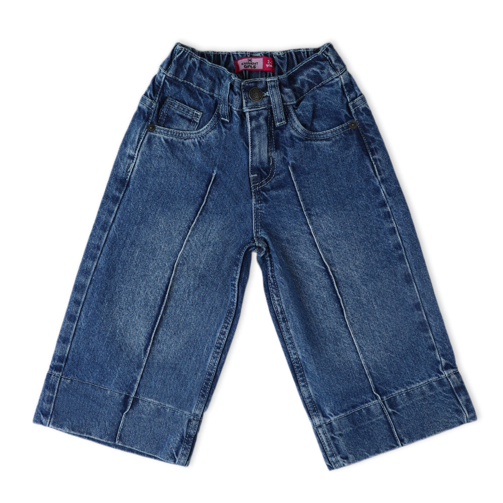 Eminent Girls Denim Capri Pant - Light Blue, Girls Pants & Capri, Eminent, Chase Value