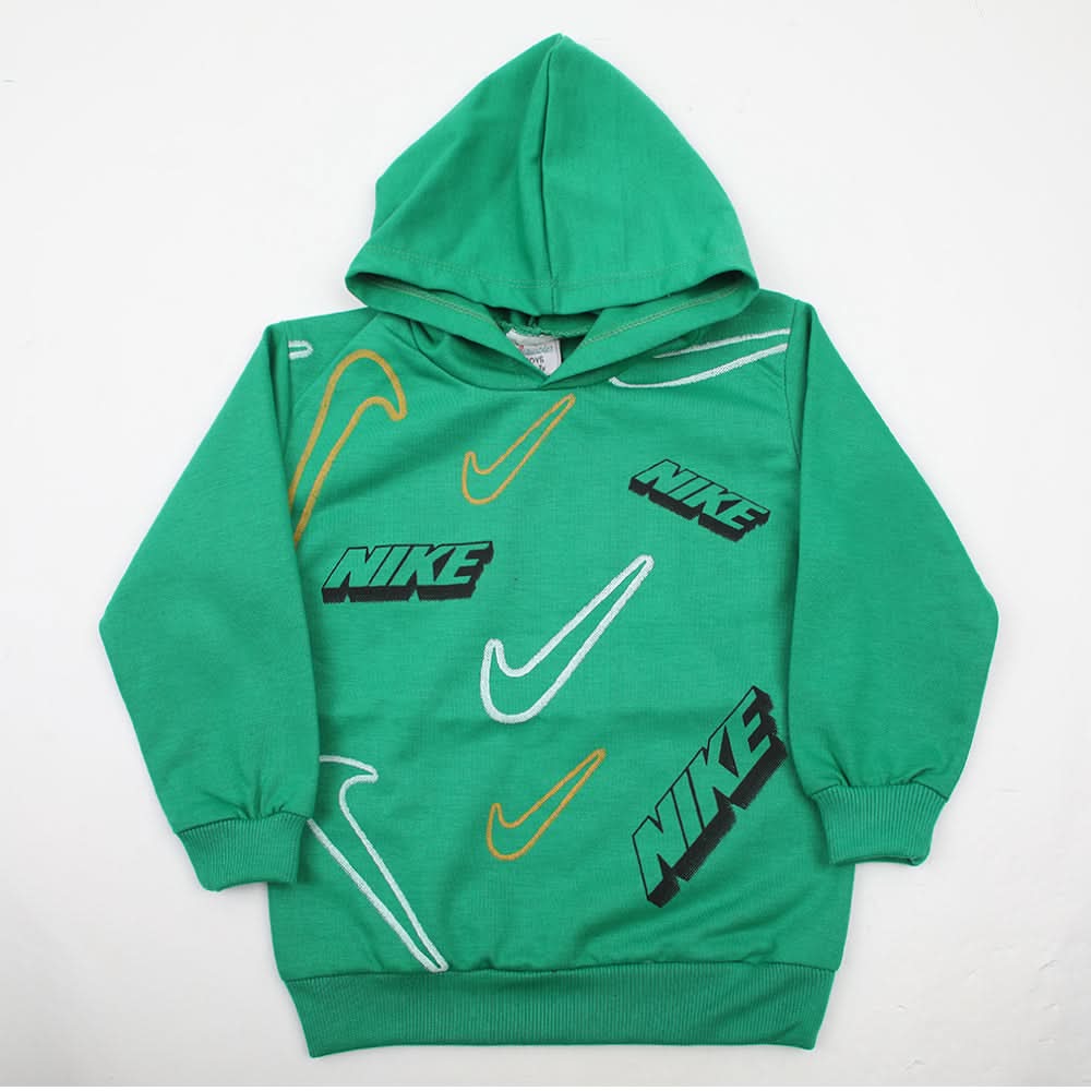 Boys Full Sleeves Hoodie - Green, Boys Hoodies & Sweat Shirts, Chase Value, Chase Value