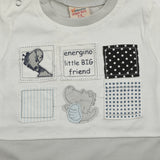 Newborn Boys Half Sleeves Romper - Grey, Newborn Boys Rompers, Chase Value, Chase Value