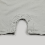 Newborn Boys Half Sleeves Romper - Grey, Newborn Boys Rompers, Chase Value, Chase Value