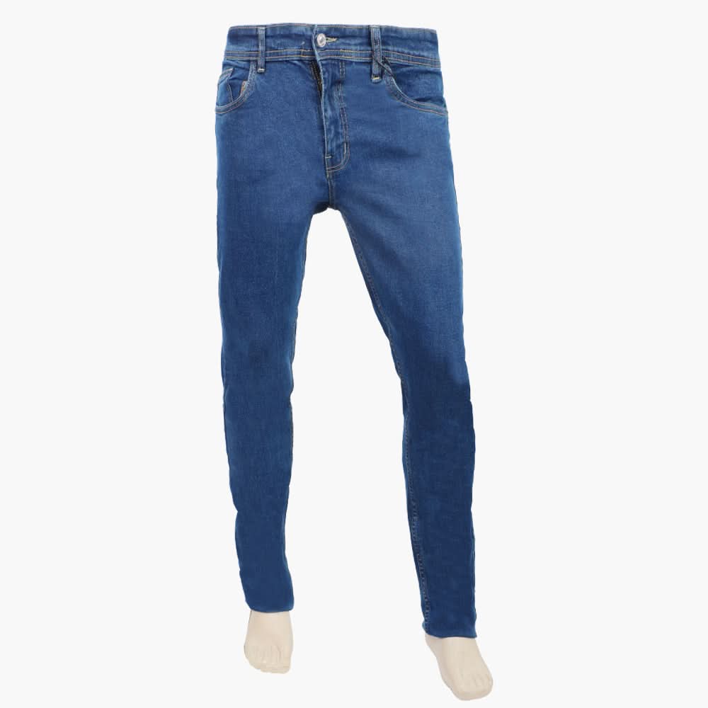 Men's Denim Pant - Dark Blue, Men's Casual Pants & Jeans, Chase Value, Chase Value