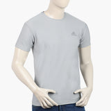 Men's Round Neck Half Sleeves T-Shirt - Grey, Men's T-Shirts & Polos, Chase Value, Chase Value