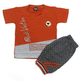 Boys Half Sleeves Short Suit - Brown, Boys Sets & Suits, Chase Value, Chase Value