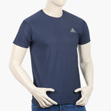 Men's Round Neck Half Sleeves T-Shirt - Navy Blue, Men's T-Shirts & Polos, Chase Value, Chase Value