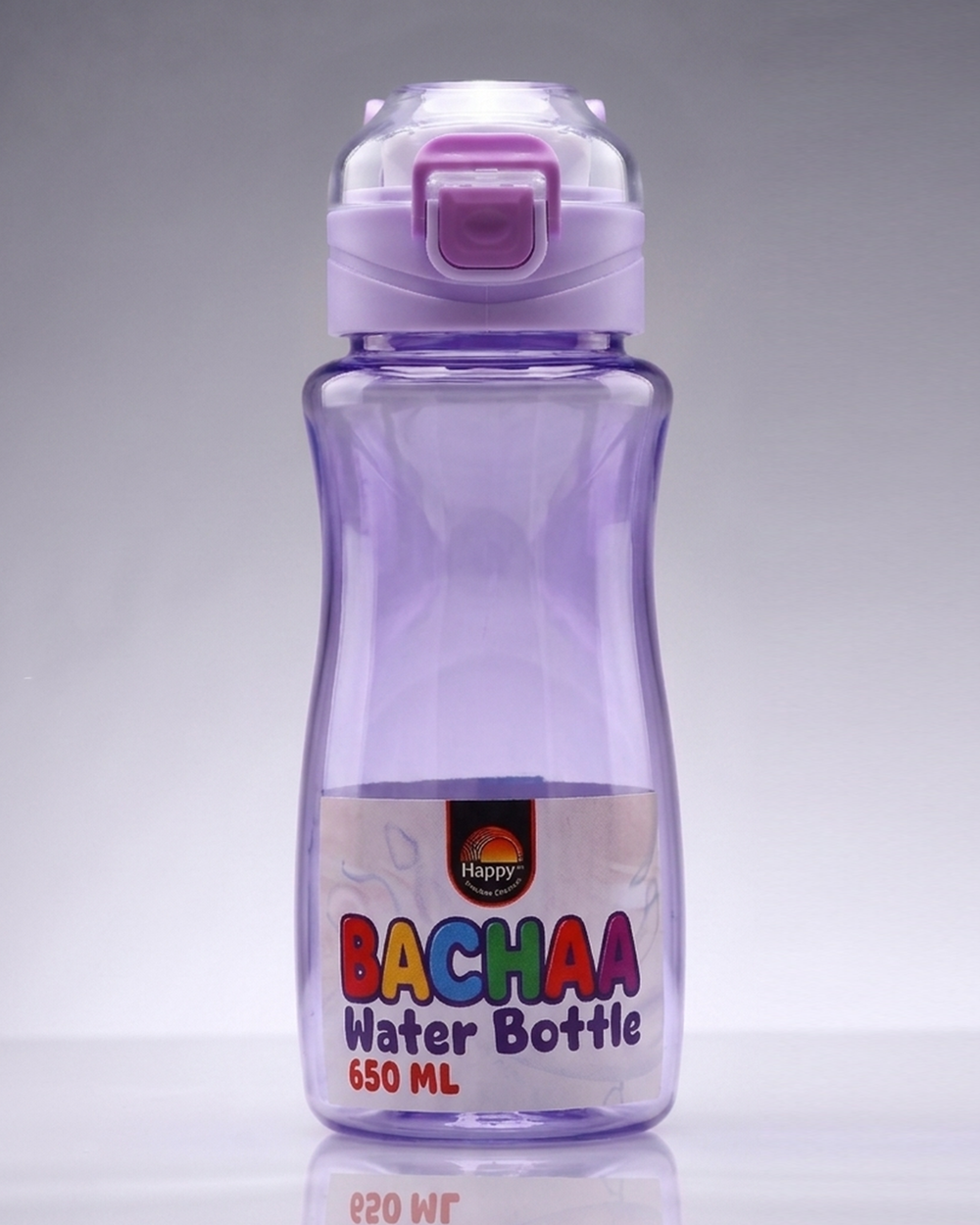 Happy Water Bottle 650ml, Water Bottle, Chase Value, Chase Value