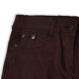 Girls Denim Pant - Dark Brown, Girls Pants & Capri, Chase Value, Chase Value