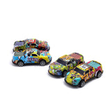 Pickup Car Set 4Pcs, Die-cast Model Car, Chase Value, Chase Value