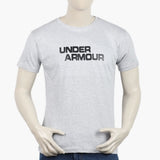 Men's Half Sleeves Printed T-Shirt - Grey, Men's T-Shirts & Polos, Chase Value, Chase Value