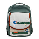 Kids School Backpack 16" - Green, School Bags, Chase Value, Chase Value