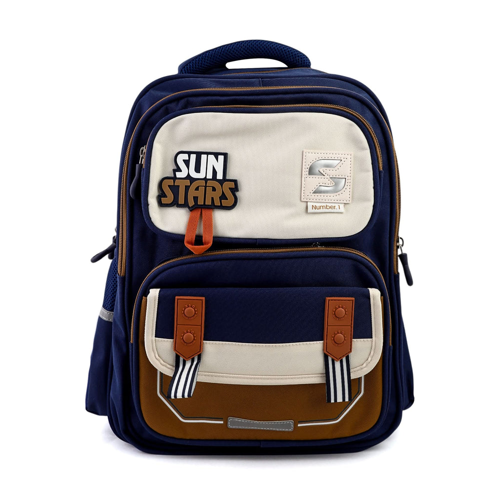 Kids School Backpack 16" - Brown, School Bags, Chase Value, Chase Value