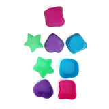Silicon Cake Mold 12 Pcs - Multi Color, Baking, Chase Value, Chase Value