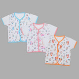 Newborn Boys Summer Vest - Multi Color, Newborn Boys Shirts & T-Shirts, Chase Value, Chase Value