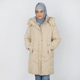 Women's Full Sleeves Jacket - Beige, Women Sweatshirts & Hoodies, Chase Value, Chase Value