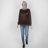 Women's Full Sleeves Sweat Shirt - Coffee, Women Sweatshirts & Hoodies, Chase Value, Chase Value
