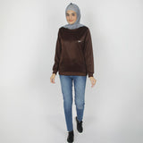 Women's Full Sleeves Sweat Shirt - Coffee, Women Sweatshirts & Hoodies, Chase Value, Chase Value