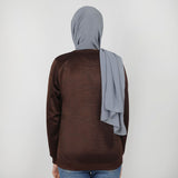 Women's Full Sleeves Sweat Shirt - Coffee, Women Sweatshirts & Hoodies, Chase Value, Chase Value