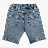 Boys Short Denim - Mid Blue, Boys Shorts, Chase Value, Chase Value