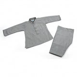 Newborn Fancy Shalwar Suit - Grey, Newborn Boys Shalwar Suits, Chase Value, Chase Value