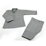 Newborn Fancy Shalwar Suit - Grey, Newborn Boys Shalwar Suits, Chase Value, Chase Value