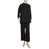 Women's Western Co-Ord Set Front Open - Black, Women Co-Ord Set, Chase Value, Chase Value