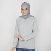 Eminent Women's Full Sleeves T-Shirt - Grey, Women T-Shirts & Tops, Eminent, Chase Value