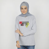 Eminent Women's Full Sleeves T-Shirt - Ash Grey, Women T-Shirts & Tops, Eminent, Chase Value