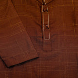 Newborn Fancy Shalwar Suit - Brown, Newborn Boys Shalwar Suits, Chase Value, Chase Value