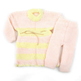 Newborn Girls Woolen Suits - Peach, Newborn Girls Sets & Suits, Chase Value, Chase Value