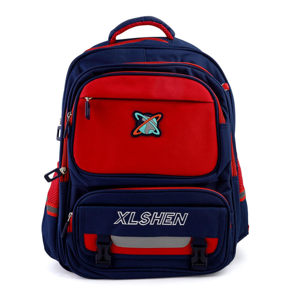 Kids School Backpack 16" - Red, School Bags, Chase Value, Chase Value