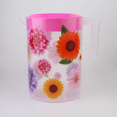 Flower Water Jug 2.2 Ltr, Jug & Glasses, Chase Value, Chase Value