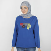 Eminent Women's Full Sleeves T-Shirt - Royal Blue, Women T-Shirts & Tops, Eminent, Chase Value