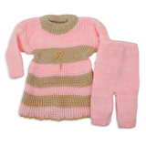 Newborn Girls Woolen Suits - Pink, Newborn Girls Sets & Suits, Chase Value, Chase Value