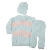 Newborn Girls Woolen Suits - Cyan, Newborn Girls Sets & Suits, Chase Value, Chase Value