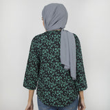 Women's Full Sleeves Printed Top - Dark Green, Women T-Shirts & Tops, Chase Value, Chase Value