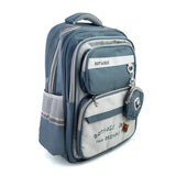 Kids School Backpack 16" - Grey, School Bags, Chase Value, Chase Value
