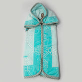 Kitten Gold Silk Zipper Blanket - Sky Blue, Blanket, Chase Value, Chase Value