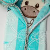 Kitten Gold Silk Zipper Blanket - Sky Blue, Blanket, Chase Value, Chase Value