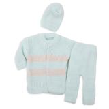 Newborn Girls Woolen Suits - Cyan, Newborn Girls Sets & Suits, Chase Value, Chase Value
