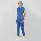 Women's Half Sleeves Track Suit - Blue, Women Two Piece Outfit, Chase Value, Chase Value