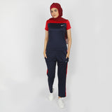 Women's Half Sleeves Track Suit - Red, Women Two Piece Outfit, Chase Value, Chase Value