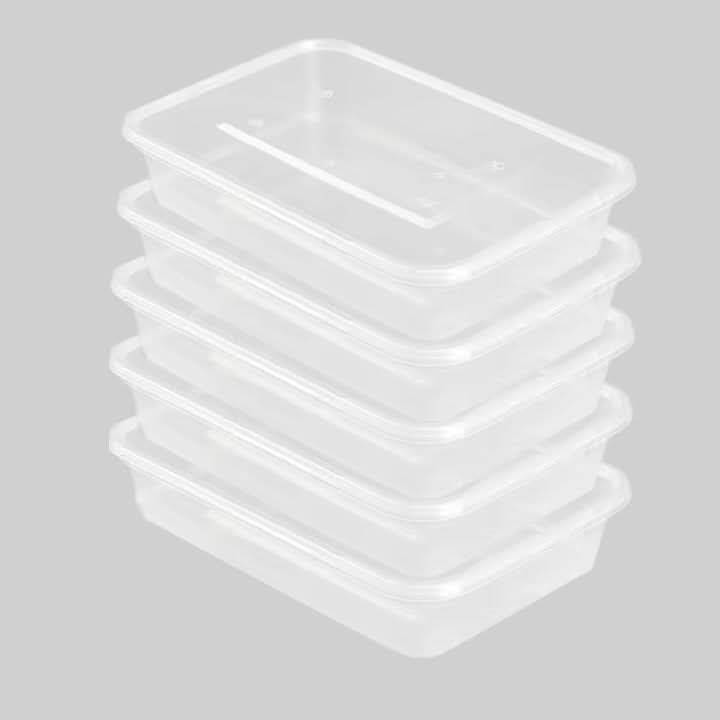 Plastic Container 1.2 Ltr - White, Storage Boxes, Chase Value, Chase Value