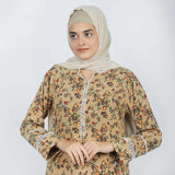 Women's Printed Co-Ord Set - Light Brown, Women Co-Ord Set, Chase Value, Chase Value