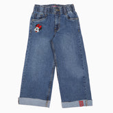 Eminent Girls Denim Pant - Faded Blue, Girls Pants & Capri, Eminent, Chase Value