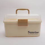 Sunrise Medicine Box - Cream, Storage Boxes, Chase Value, Chase Value
