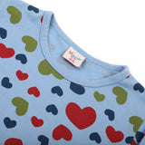 Girls Full Sleeves T-Shirt - Blue, Girls T-Shirts, Chase Value, Chase Value