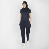 Women's Half Sleeves Track Suit - Navy Blue, Women Two Piece Outfit, Chase Value, Chase Value