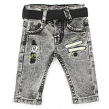 Newborn Boys Denim Pant - Grey, Newborn Boys Shorts & Pants, Chase Value, Chase Value