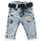 Newborn Boys Denim Pant - Light Blue, Newborn Boys Shorts & Pants, Chase Value, Chase Value